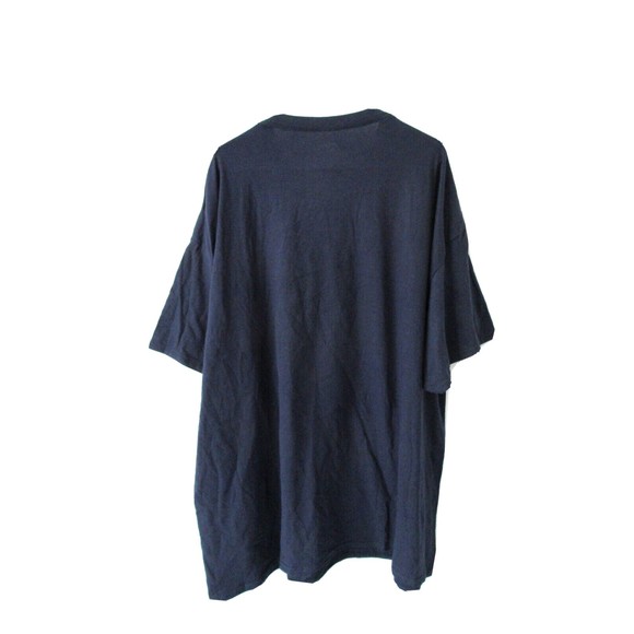 NWOT Dom Adults Shirt Size 3XL Blue No Bad Vibes Graphic Short Sleeves Crew Neck - Picture 3 of 8